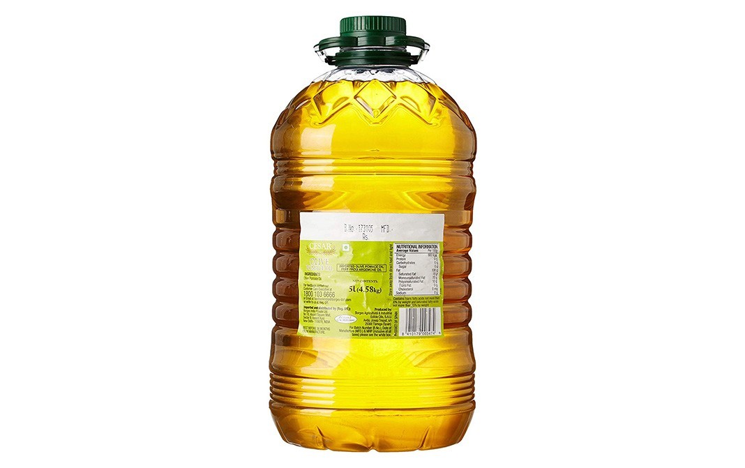 Borges Cesar Olive Pomace Oil    Plastic Bottle  5 litre